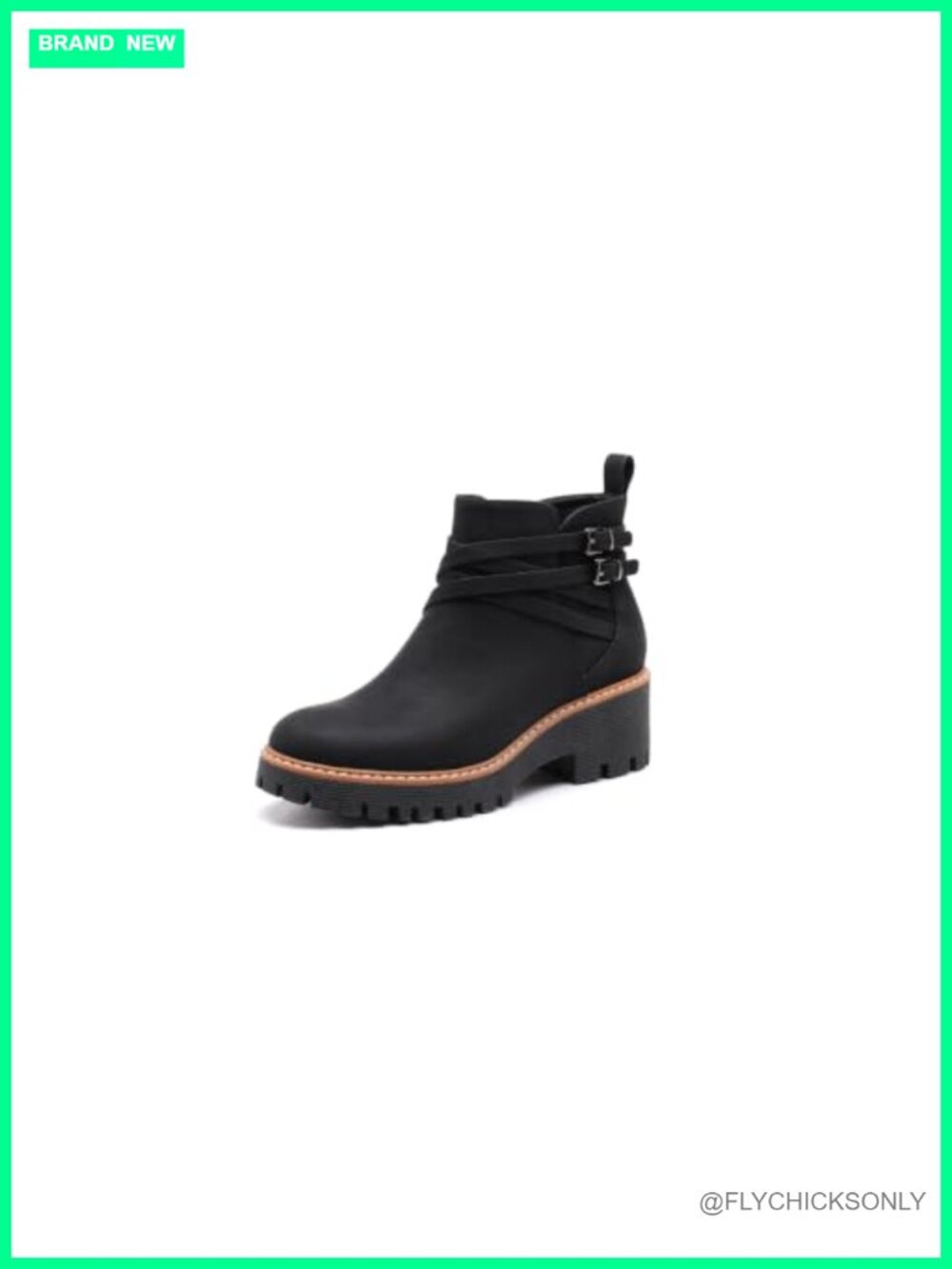 Women's Stretch Slip Ankle Boots Lug Sole Comfort Round Toe Booties